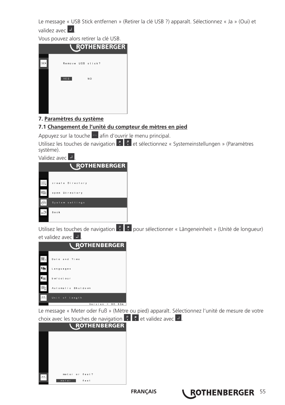 ROTHENBERGER ROCAM 3 Multimedia User Manual | Page 57 / 360