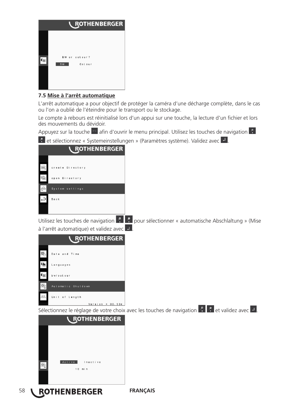 ROTHENBERGER ROCAM 3 Multimedia User Manual | Page 60 / 360