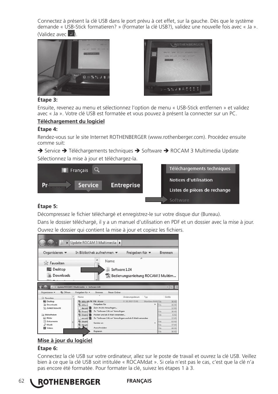 ROTHENBERGER ROCAM 3 Multimedia User Manual | Page 64 / 360