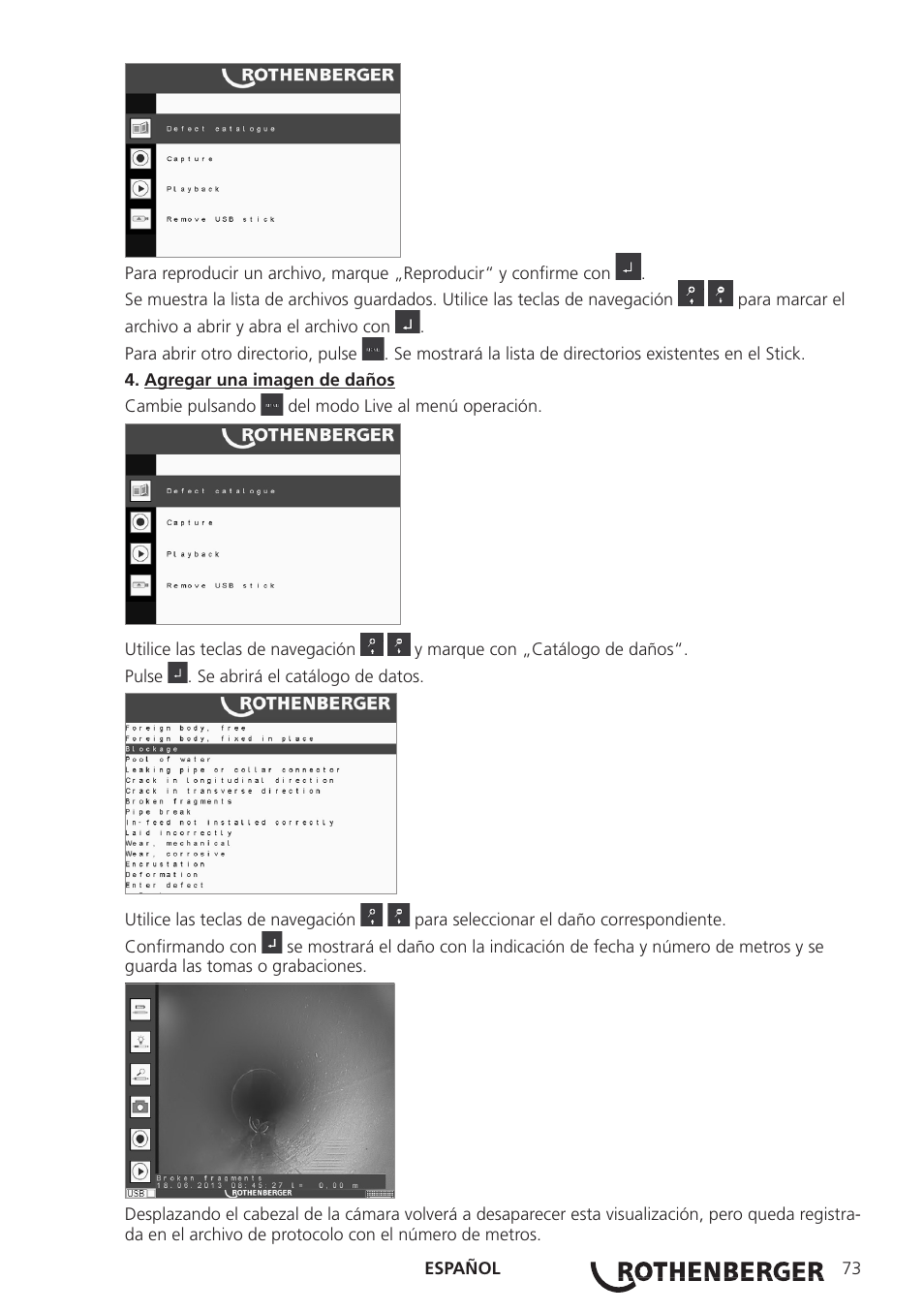 ROTHENBERGER ROCAM 3 Multimedia User Manual | Page 75 / 360