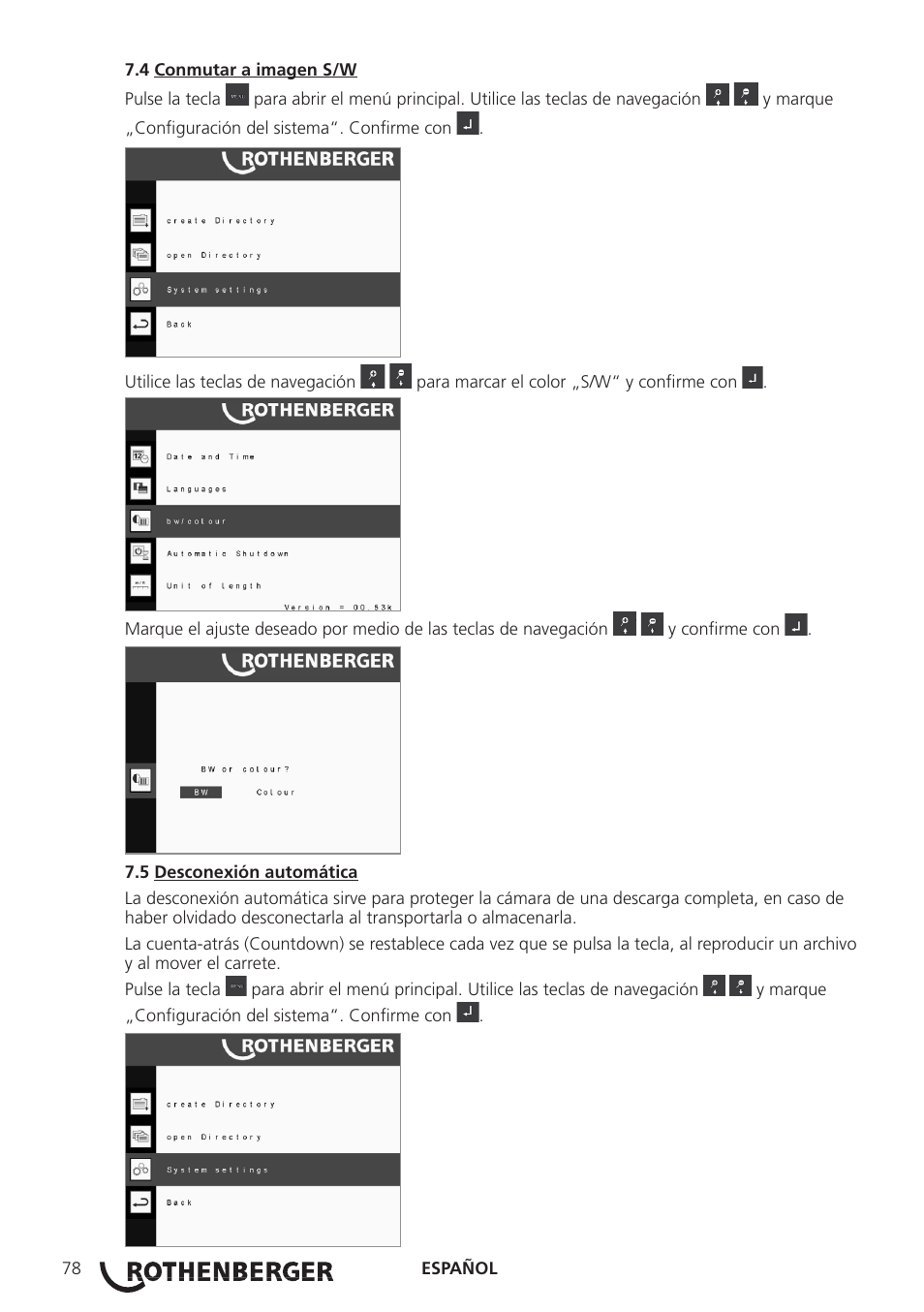 ROTHENBERGER ROCAM 3 Multimedia User Manual | Page 80 / 360