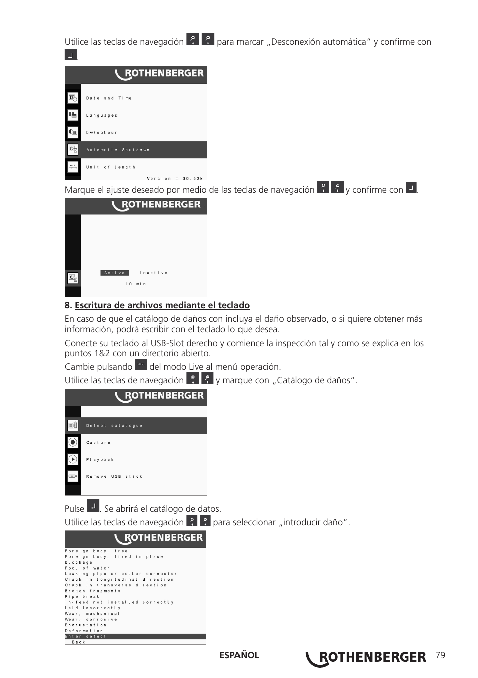 ROTHENBERGER ROCAM 3 Multimedia User Manual | Page 81 / 360