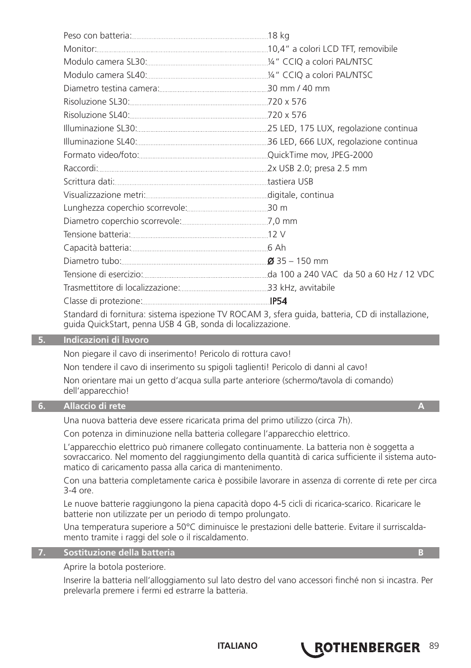 ROTHENBERGER ROCAM 3 Multimedia User Manual | Page 91 / 360