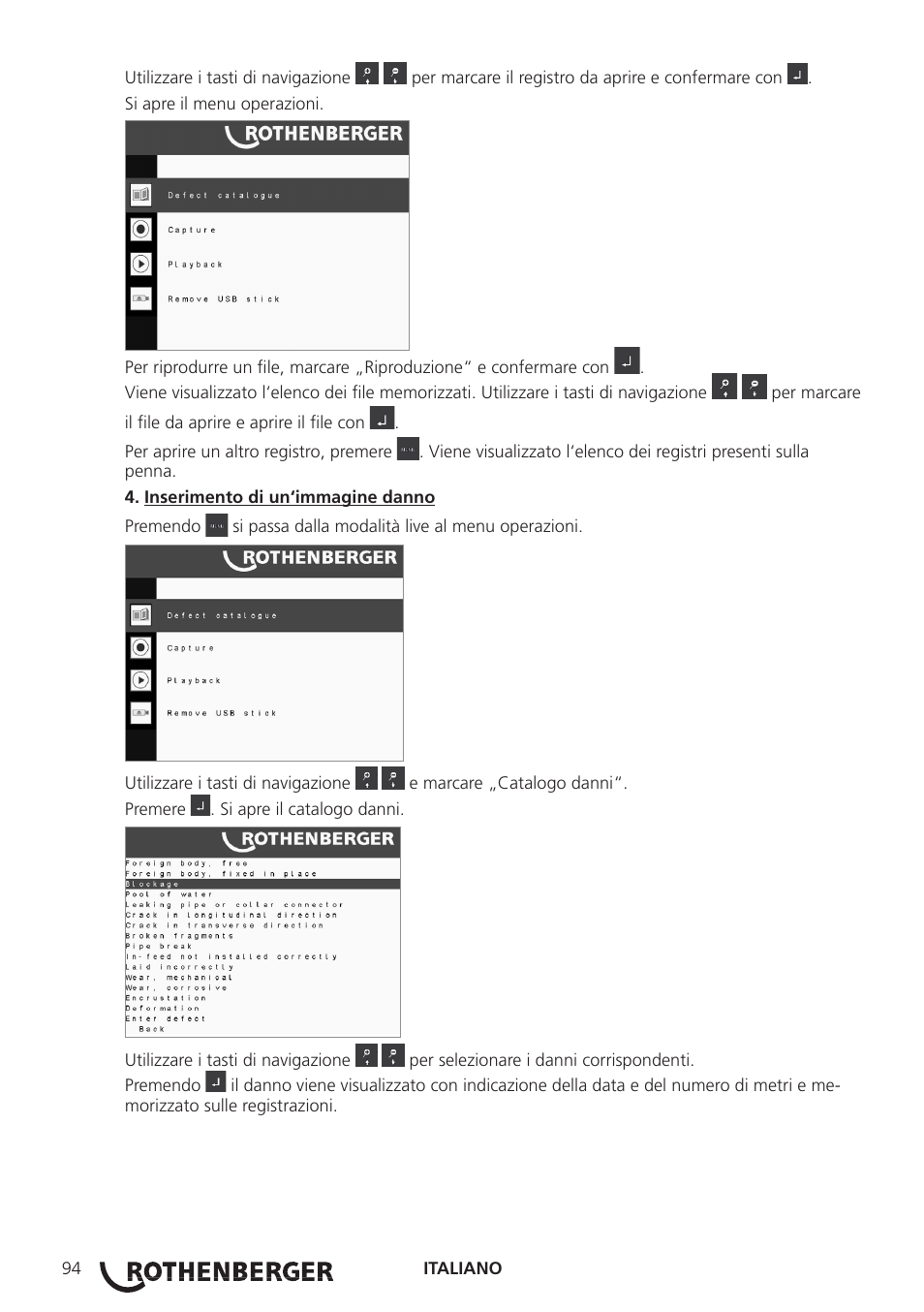 ROTHENBERGER ROCAM 3 Multimedia User Manual | Page 96 / 360