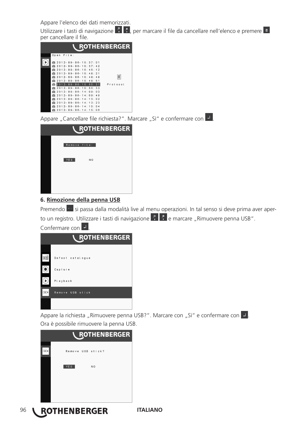 ROTHENBERGER ROCAM 3 Multimedia User Manual | Page 98 / 360