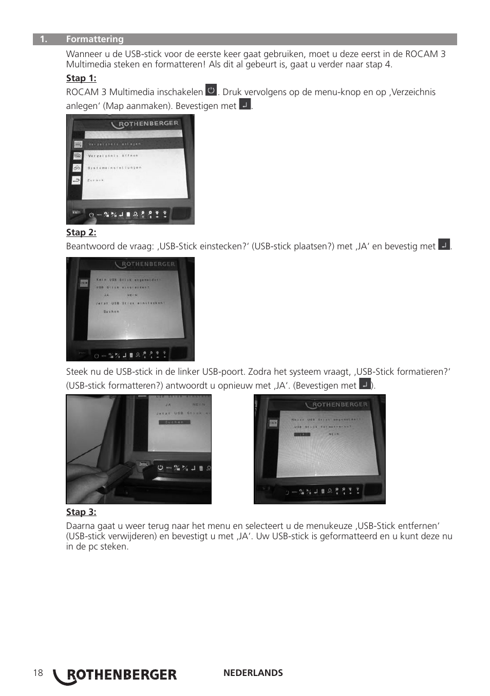 ROTHENBERGER ROCAM 3 Multimedia Softwareinstallation User Manual | Page 18 / 56