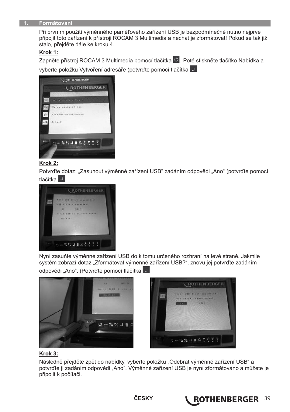 ROTHENBERGER ROCAM 3 Multimedia Softwareinstallation User Manual | Page 39 / 56