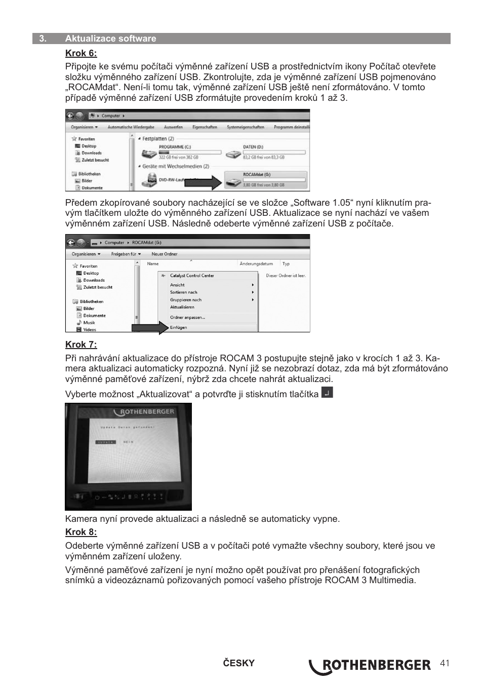 ROTHENBERGER ROCAM 3 Multimedia Softwareinstallation User Manual | Page 41 / 56