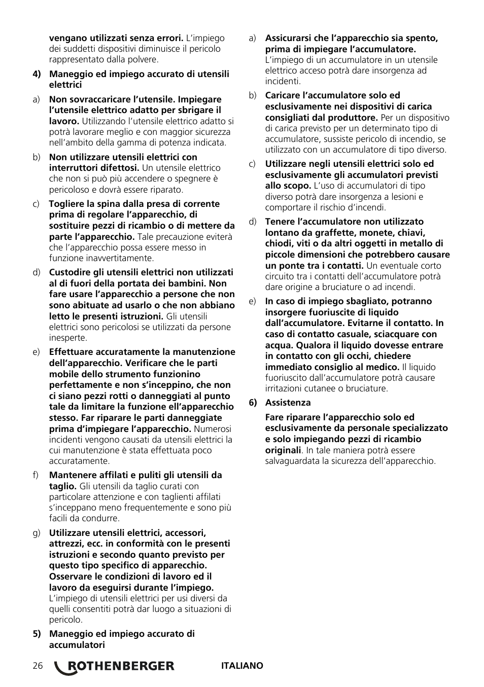 ROTHENBERGER ROCAM Plus User Manual | Page 32 / 116