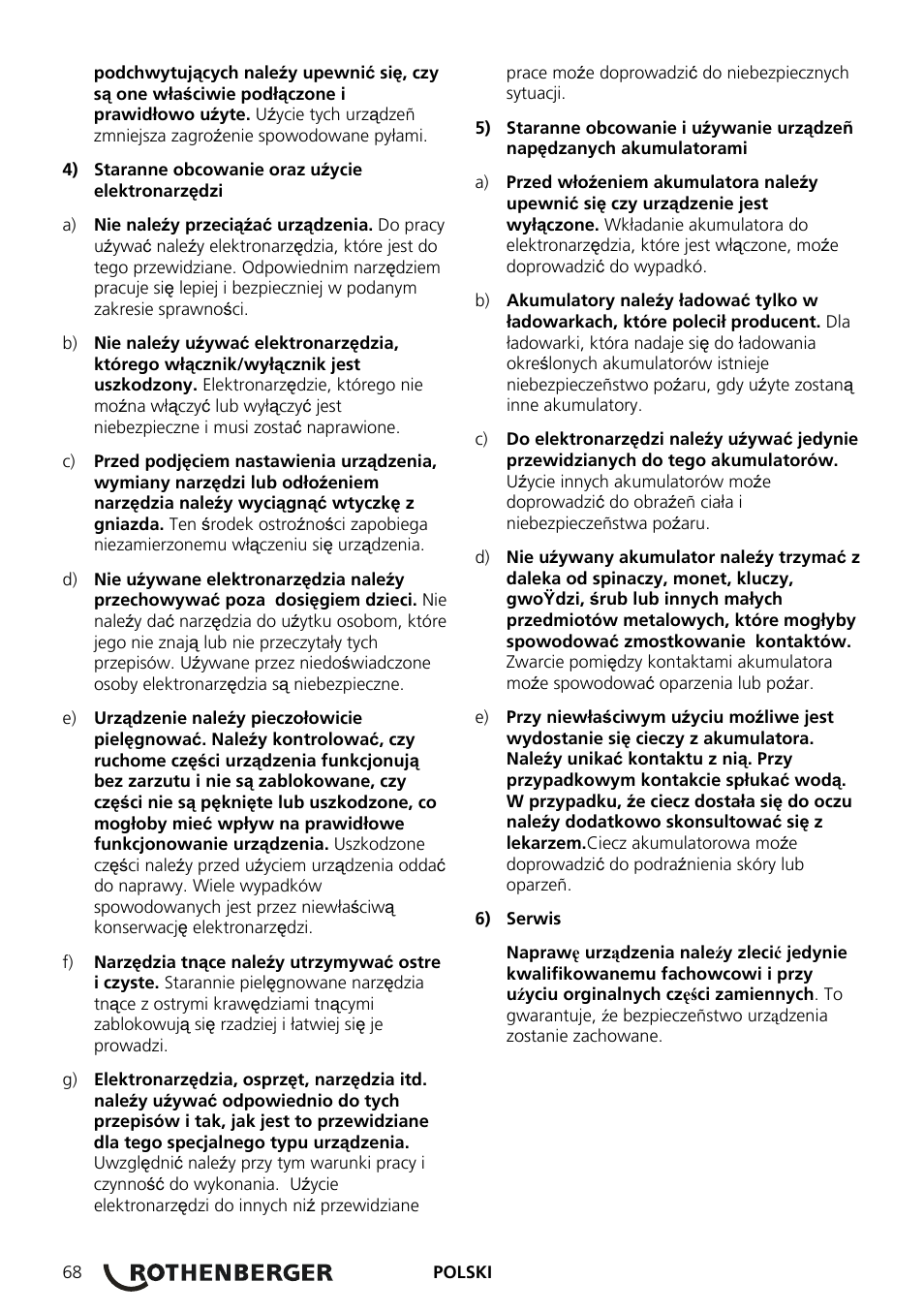 ROTHENBERGER ROCAM Plus User Manual | Page 74 / 116