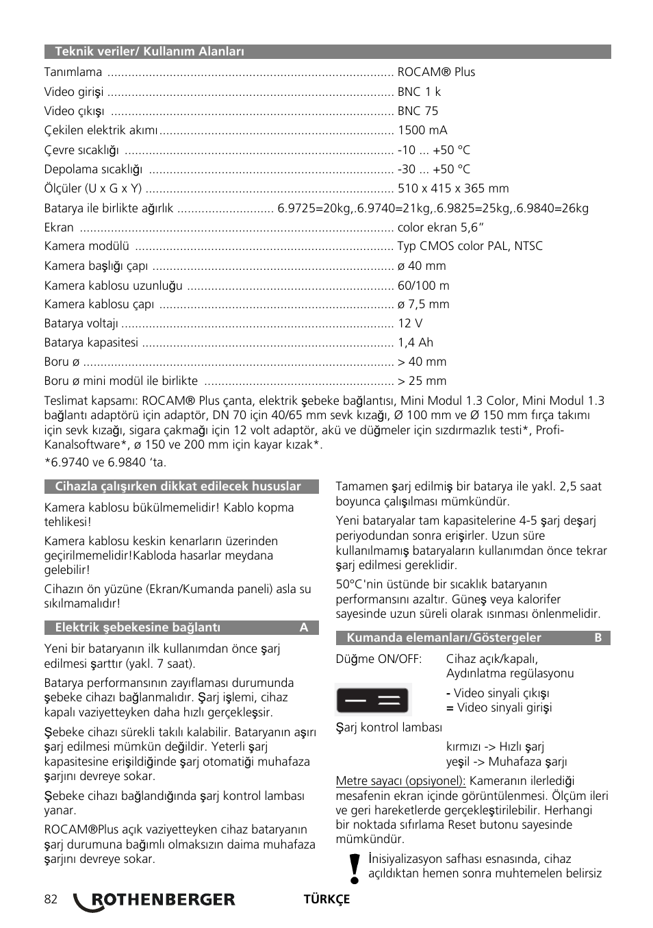 ROTHENBERGER ROCAM Plus User Manual | Page 88 / 116