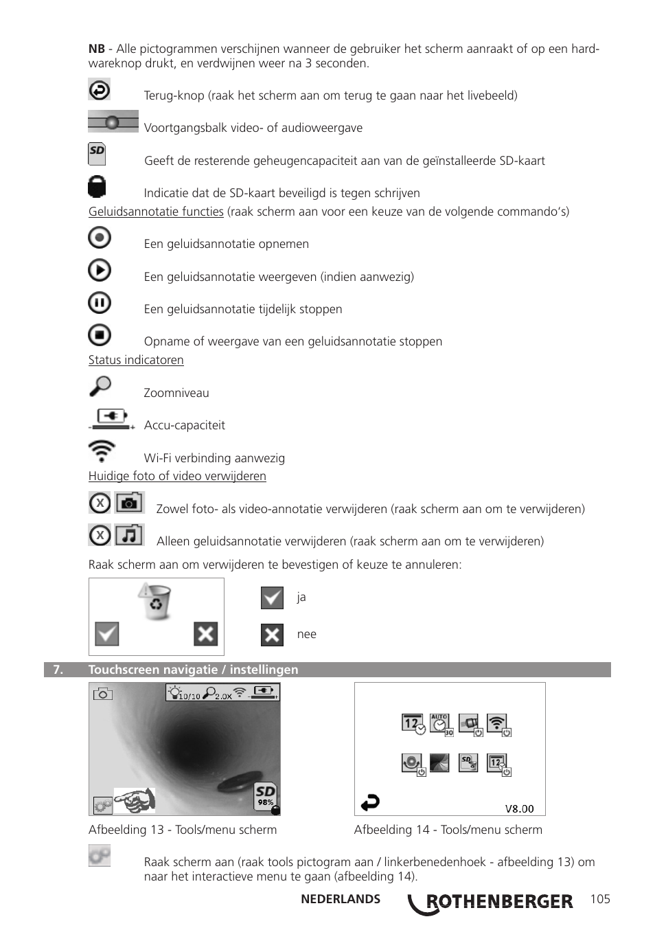 ROTHENBERGER ROSCOPE i2000 User Manual | Page 107 / 308