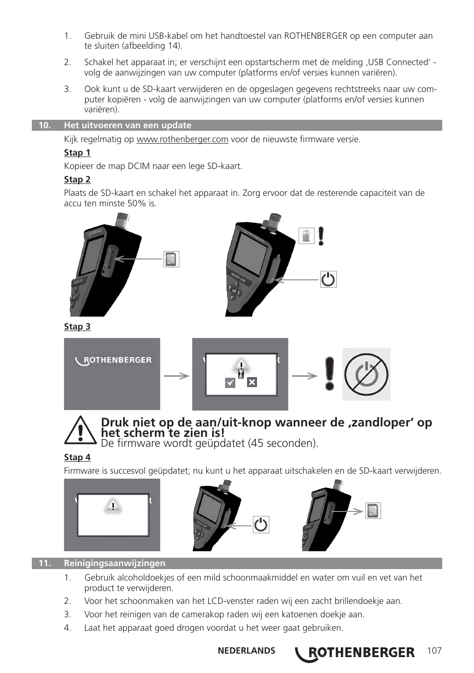 ROTHENBERGER ROSCOPE i2000 User Manual | Page 109 / 308