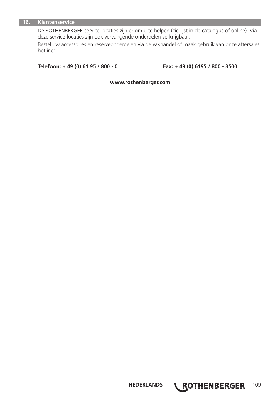 ROTHENBERGER ROSCOPE i2000 User Manual | Page 111 / 308