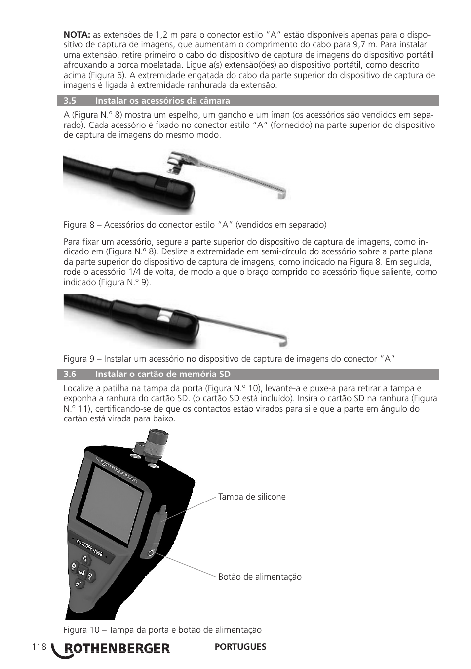 ROTHENBERGER ROSCOPE i2000 User Manual | Page 120 / 308