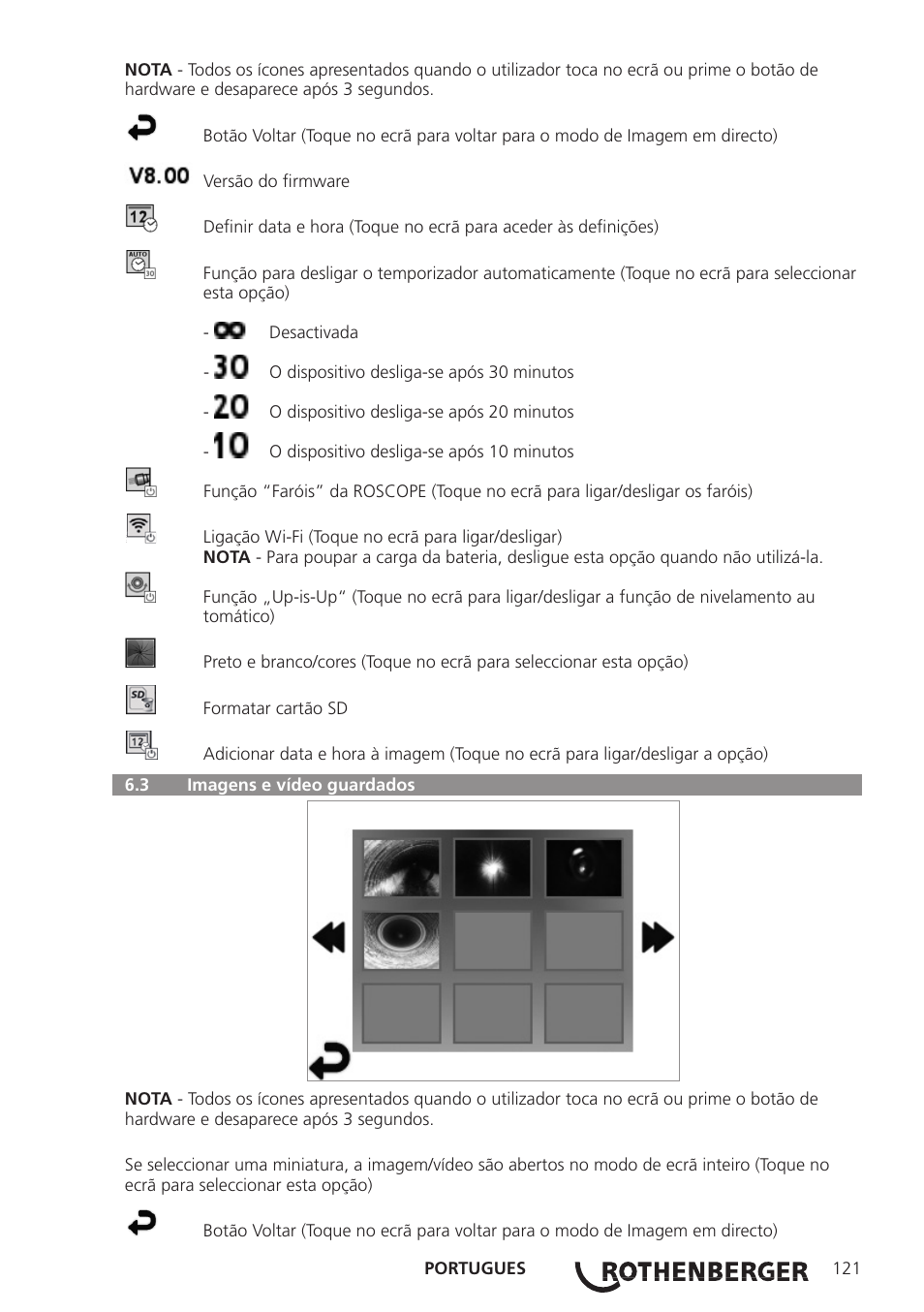 ROTHENBERGER ROSCOPE i2000 User Manual | Page 123 / 308