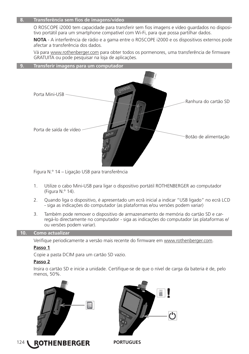ROTHENBERGER ROSCOPE i2000 User Manual | Page 126 / 308
