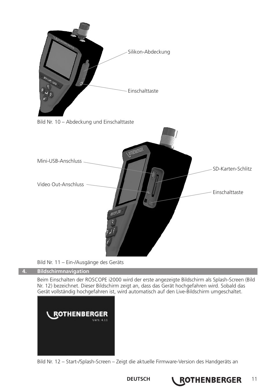 ROTHENBERGER ROSCOPE i2000 User Manual | Page 13 / 308