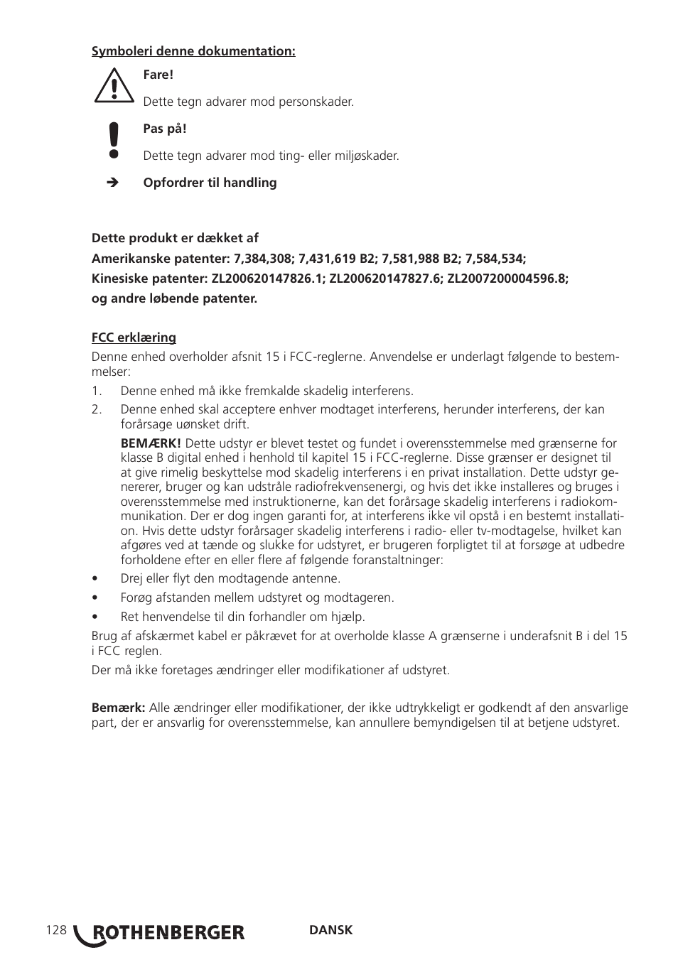 ROTHENBERGER ROSCOPE i2000 User Manual | Page 130 / 308