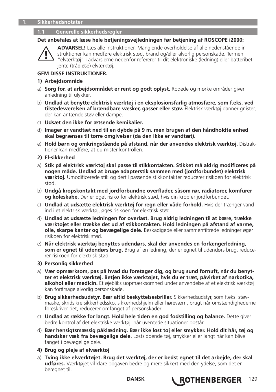 ROTHENBERGER ROSCOPE i2000 User Manual | Page 131 / 308