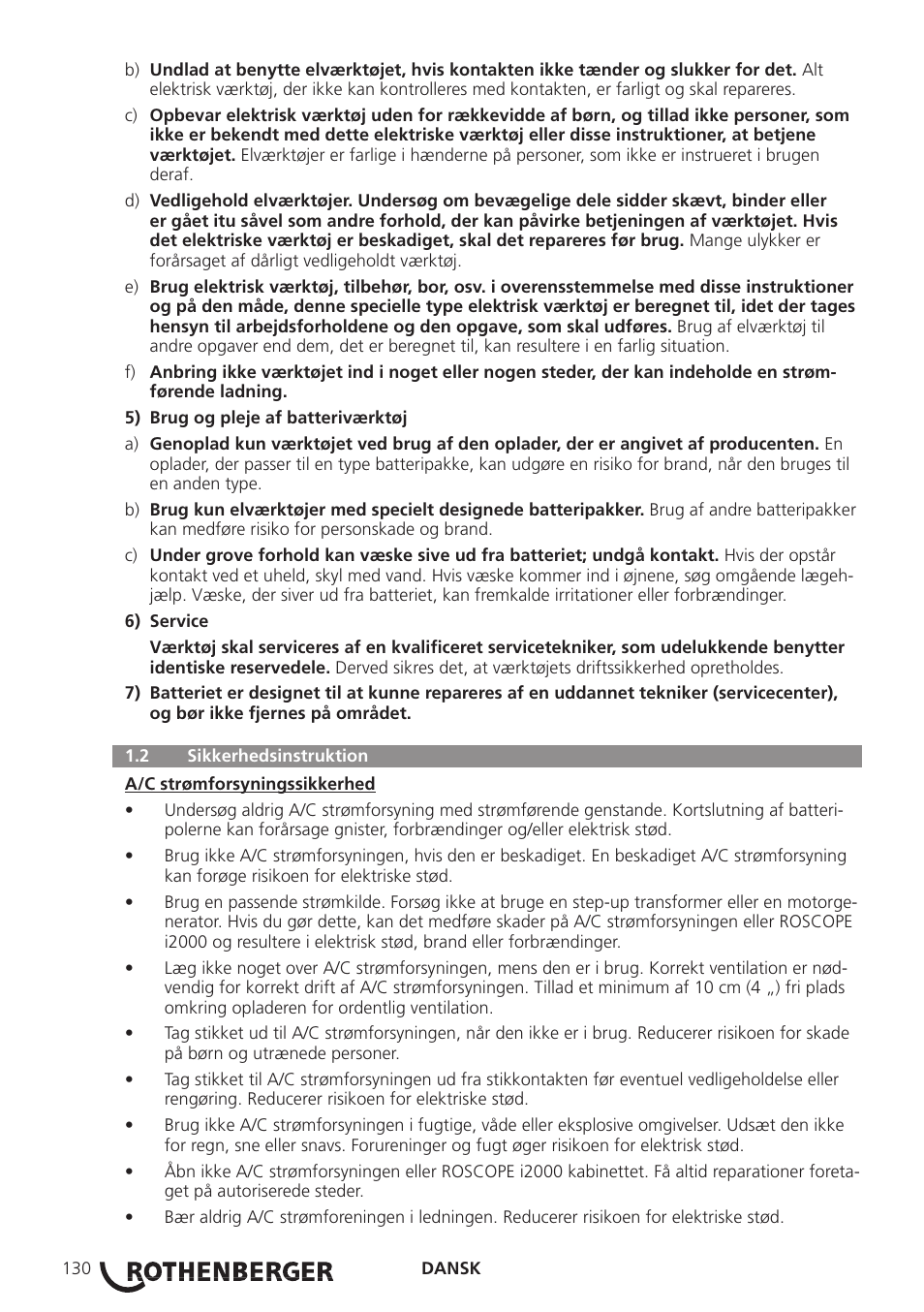 ROTHENBERGER ROSCOPE i2000 User Manual | Page 132 / 308
