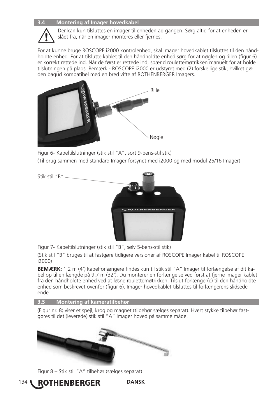 ROTHENBERGER ROSCOPE i2000 User Manual | Page 136 / 308