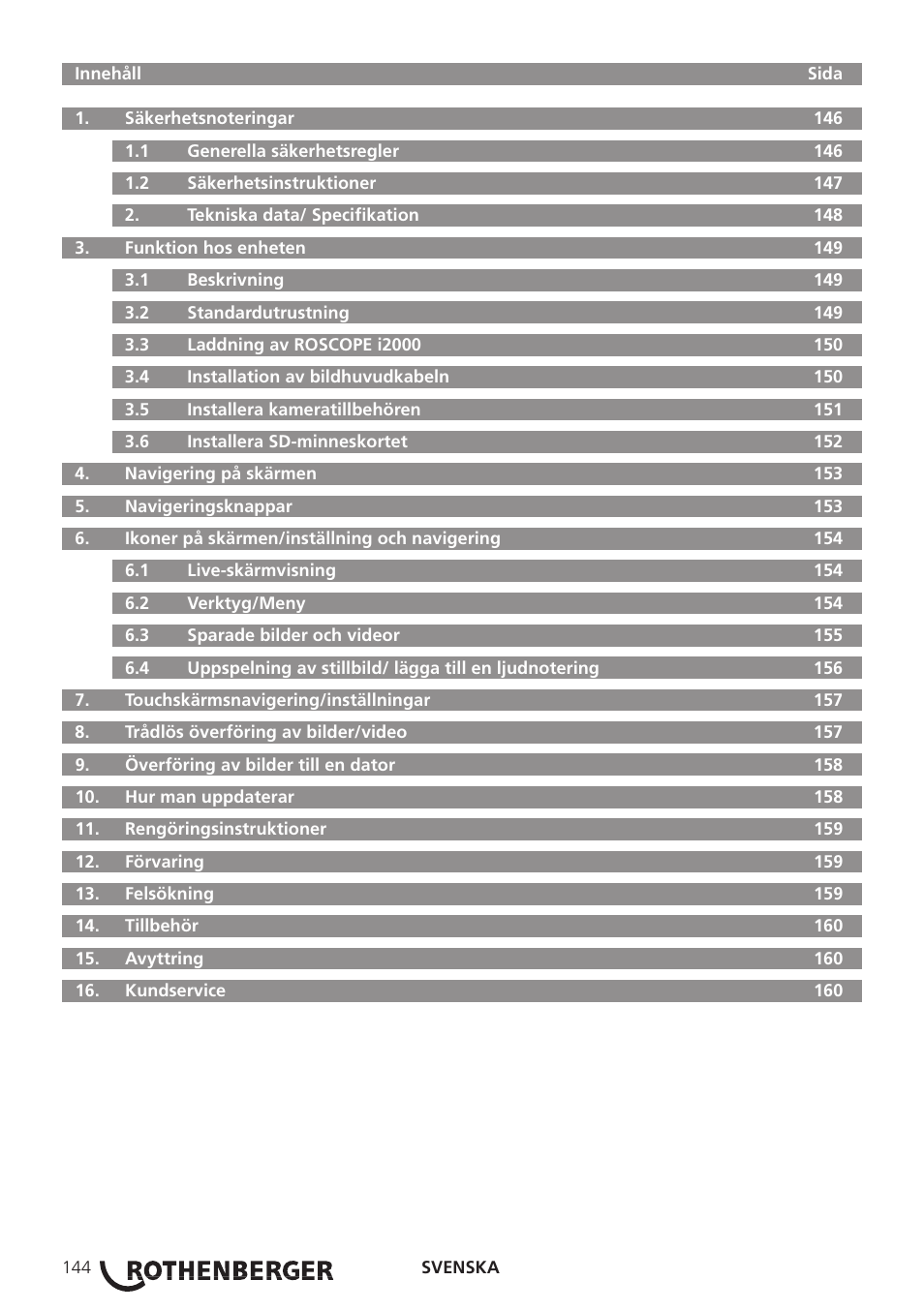 ROTHENBERGER ROSCOPE i2000 User Manual | Page 146 / 308