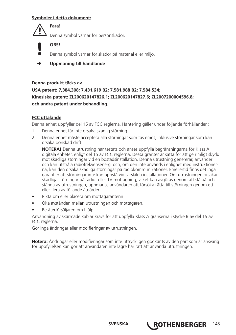 ROTHENBERGER ROSCOPE i2000 User Manual | Page 147 / 308