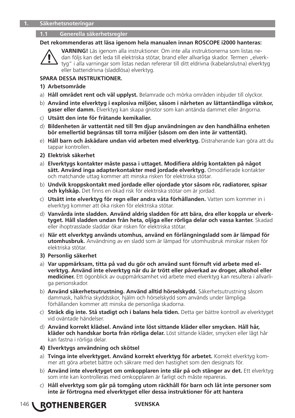 ROTHENBERGER ROSCOPE i2000 User Manual | Page 148 / 308