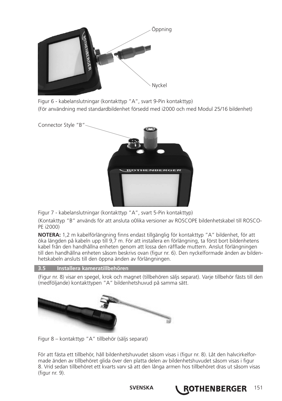 ROTHENBERGER ROSCOPE i2000 User Manual | Page 153 / 308