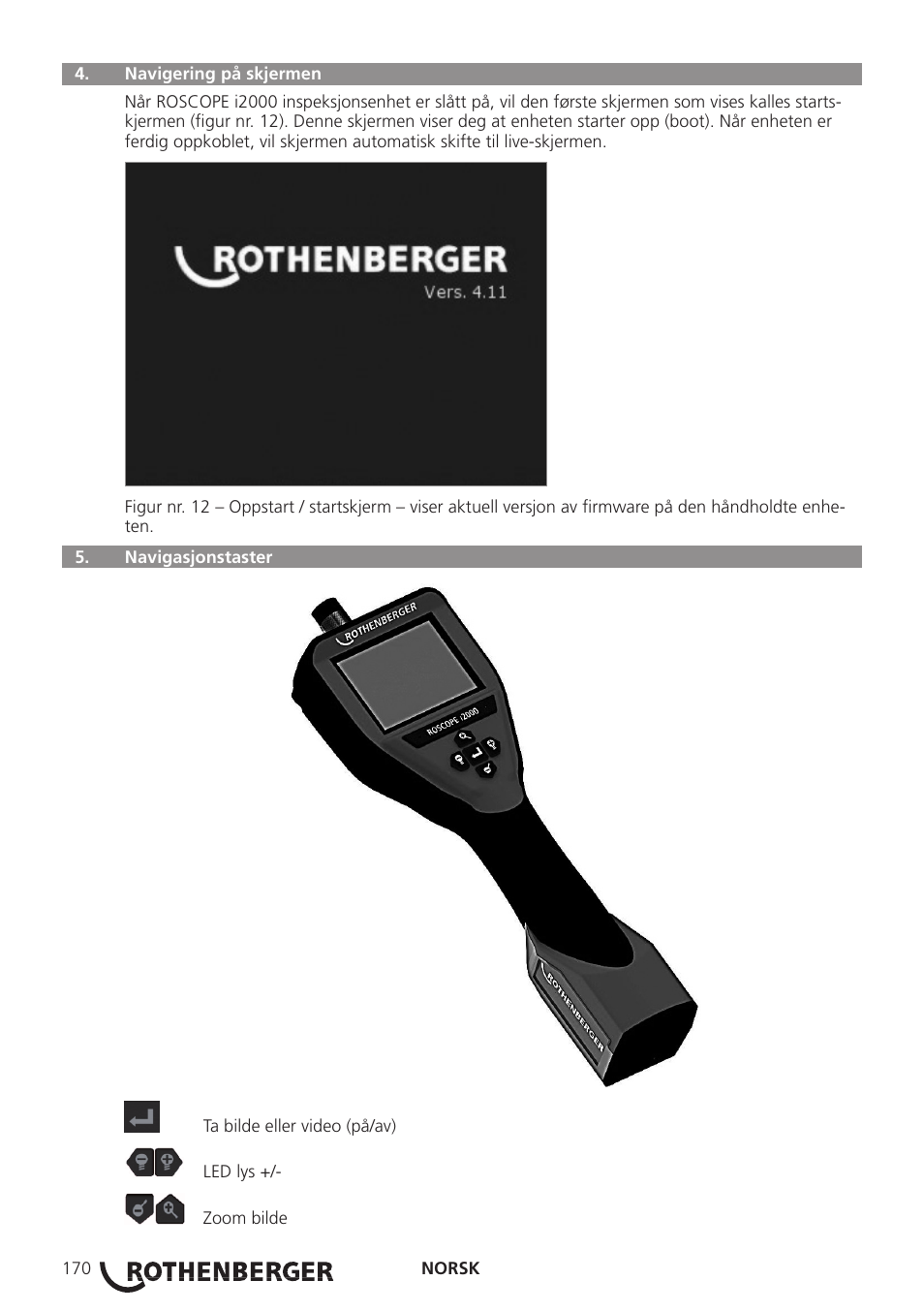 ROTHENBERGER ROSCOPE i2000 User Manual | Page 172 / 308