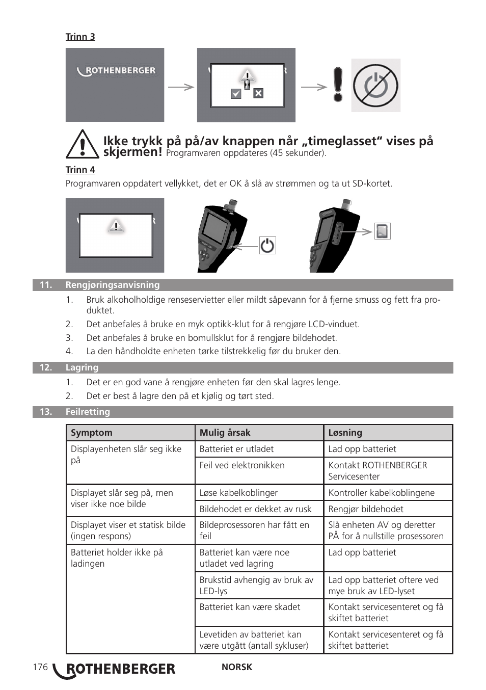 ROTHENBERGER ROSCOPE i2000 User Manual | Page 178 / 308