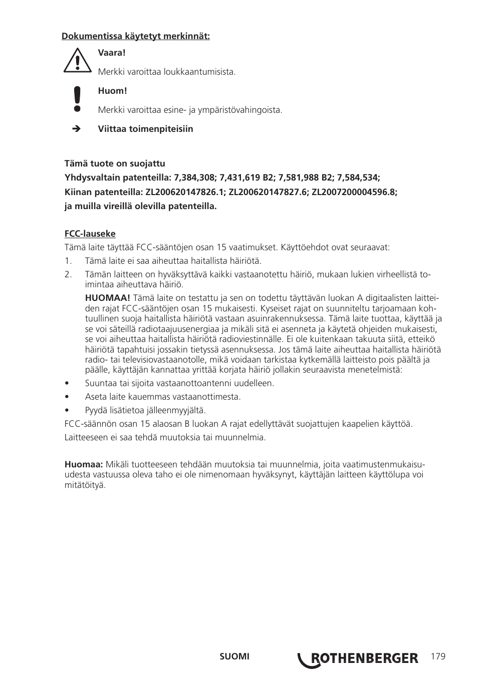 ROTHENBERGER ROSCOPE i2000 User Manual | Page 181 / 308