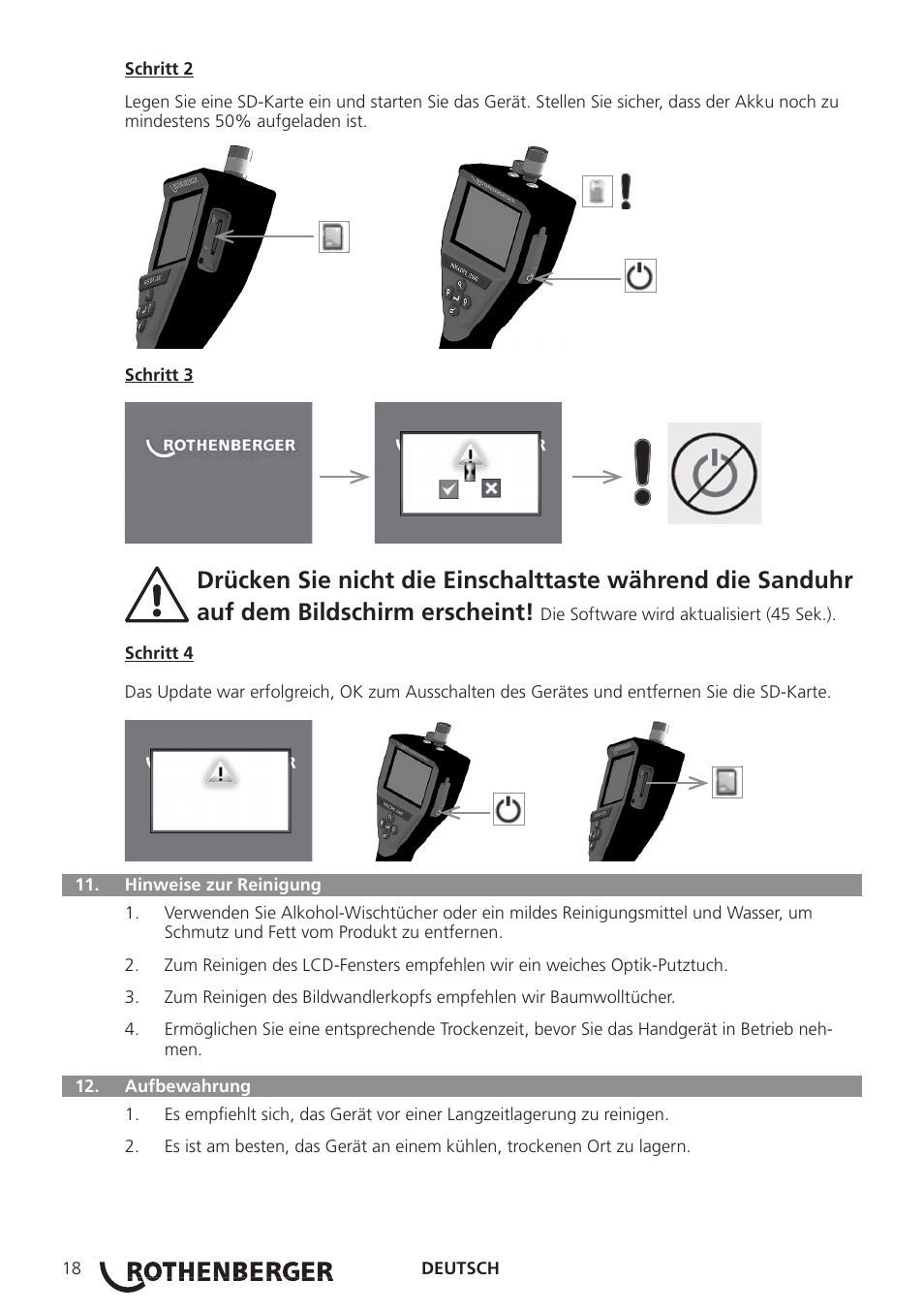 ROTHENBERGER ROSCOPE i2000 User Manual | Page 20 / 308