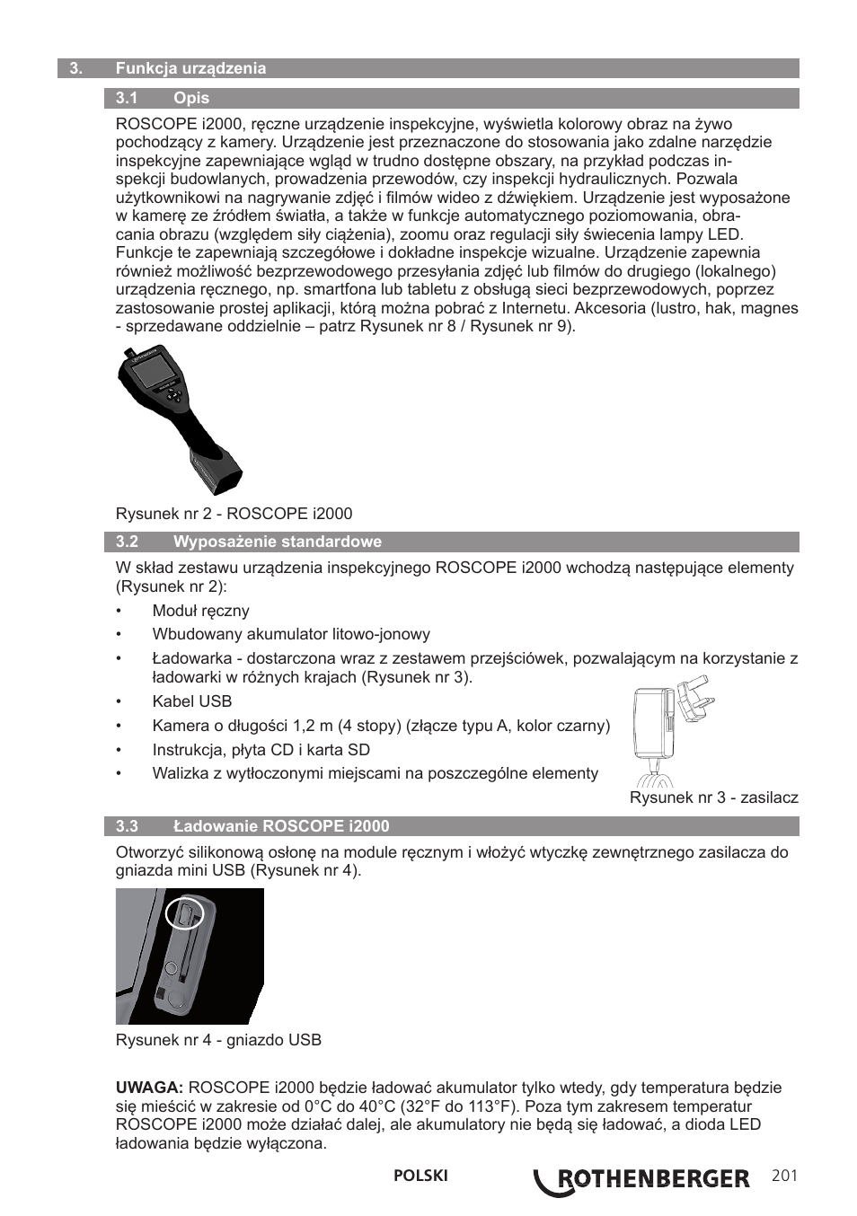 ROTHENBERGER ROSCOPE i2000 User Manual | Page 203 / 308
