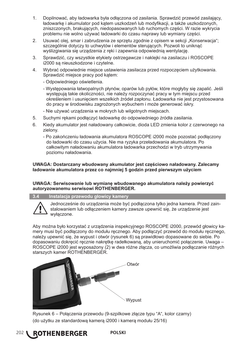 ROTHENBERGER ROSCOPE i2000 User Manual | Page 204 / 308