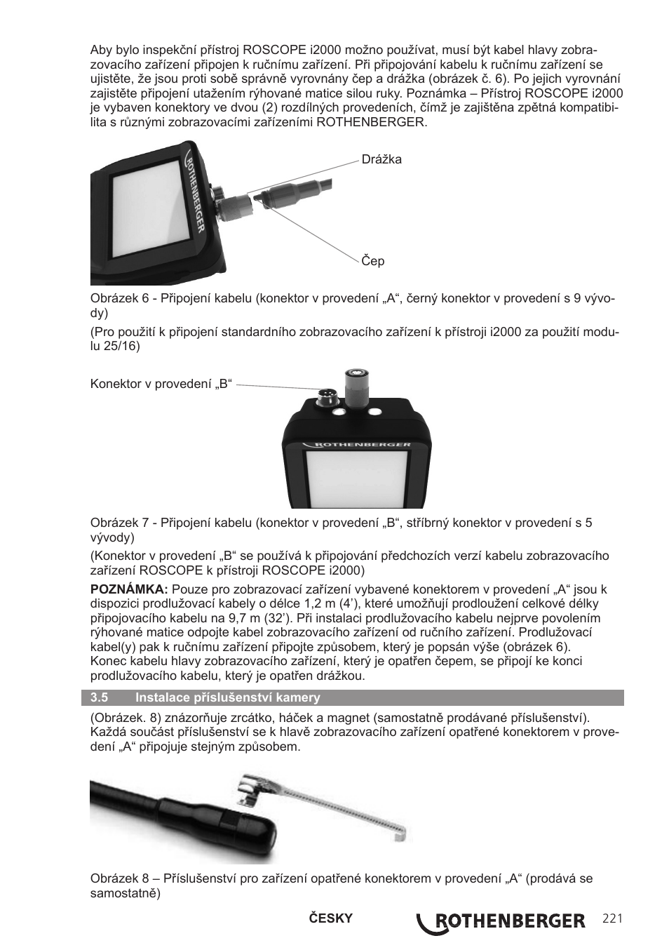 ROTHENBERGER ROSCOPE i2000 User Manual | Page 223 / 308