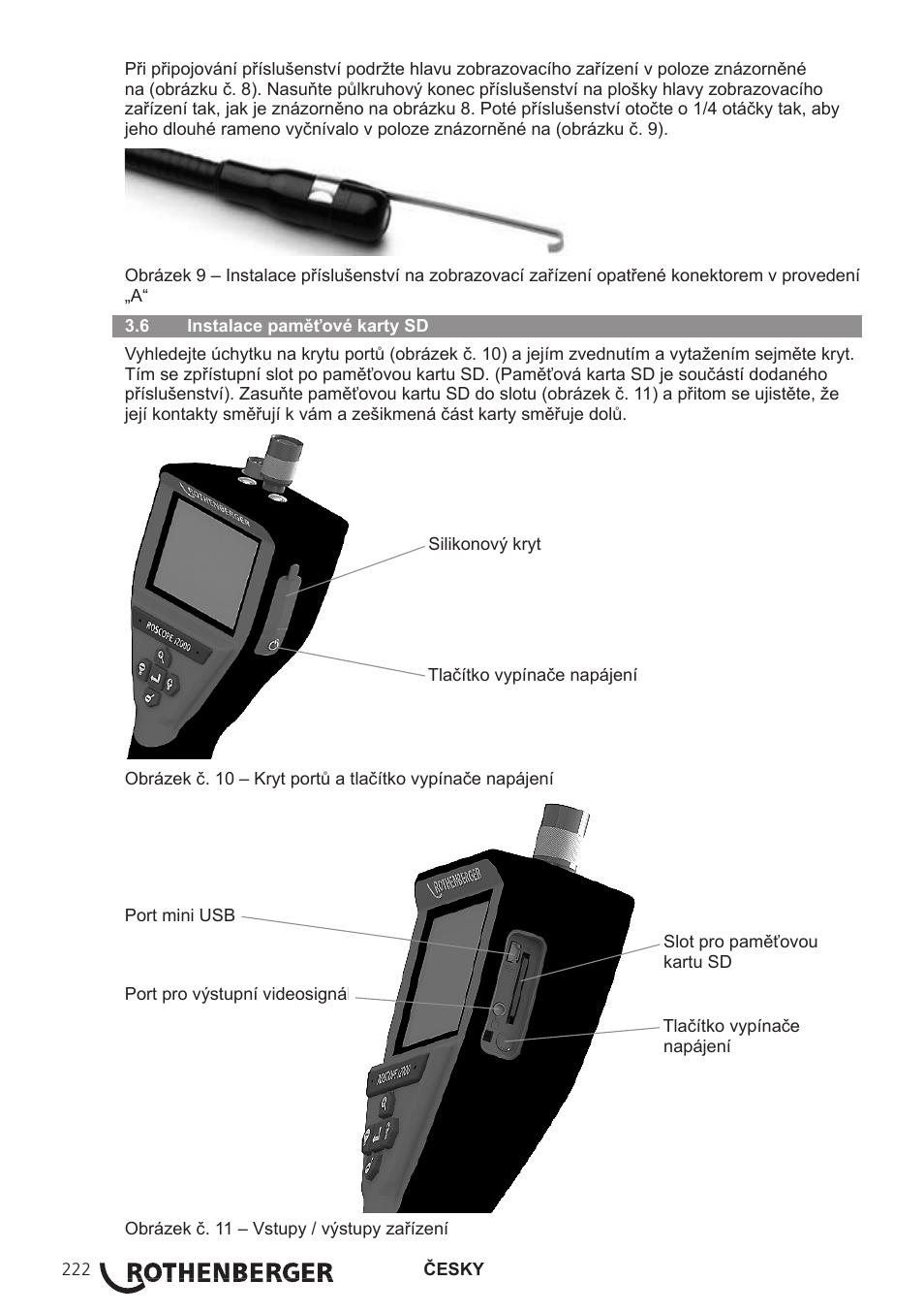ROTHENBERGER ROSCOPE i2000 User Manual | Page 224 / 308