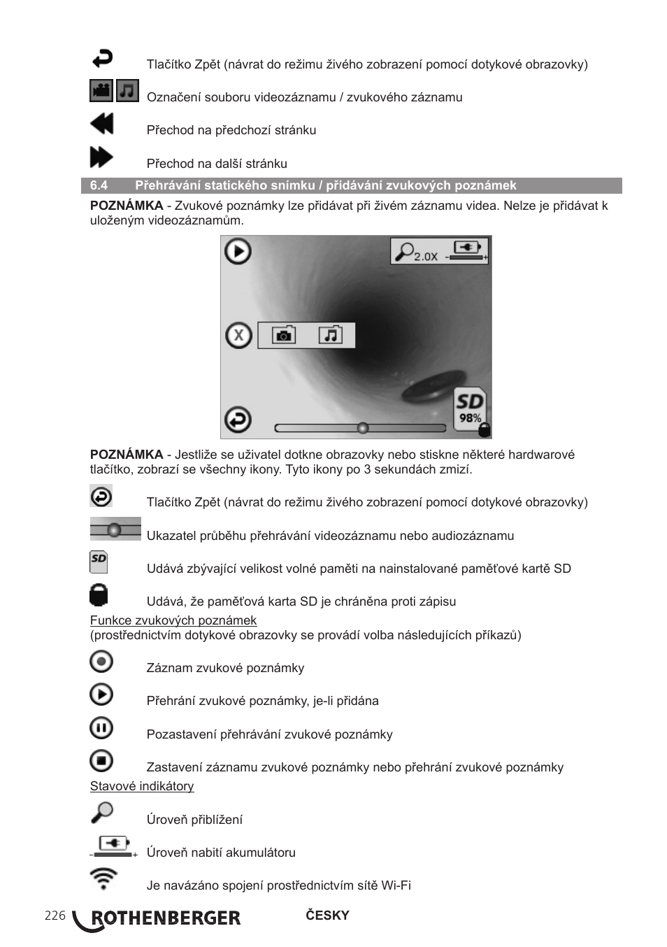 ROTHENBERGER ROSCOPE i2000 User Manual | Page 228 / 308