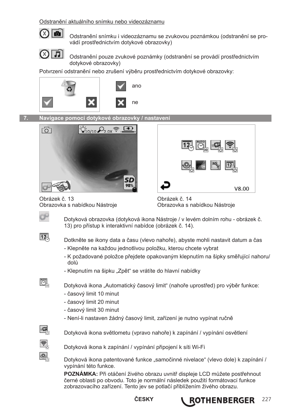 ROTHENBERGER ROSCOPE i2000 User Manual | Page 229 / 308