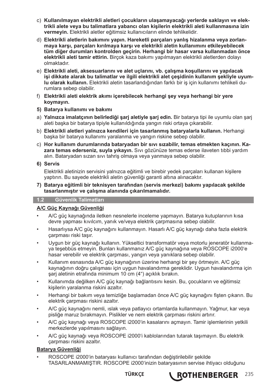 ROTHENBERGER ROSCOPE i2000 User Manual | Page 237 / 308