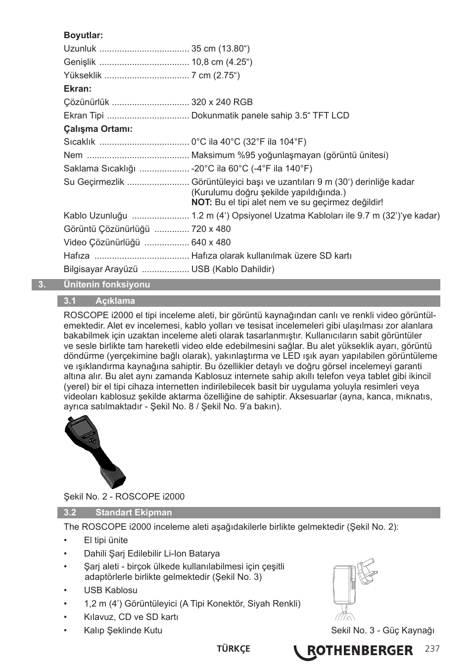 ROTHENBERGER ROSCOPE i2000 User Manual | Page 239 / 308