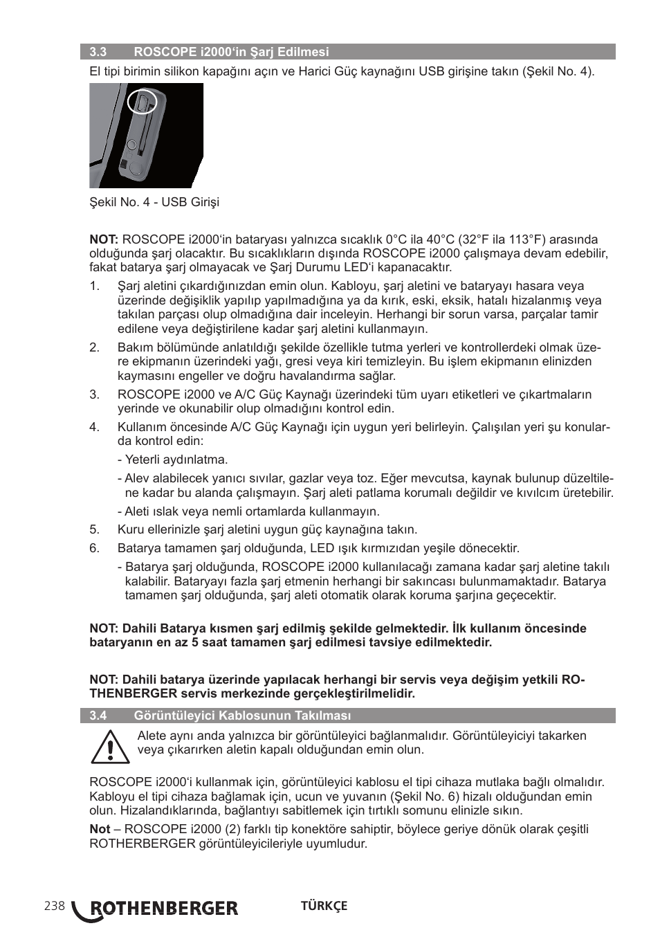 ROTHENBERGER ROSCOPE i2000 User Manual | Page 240 / 308