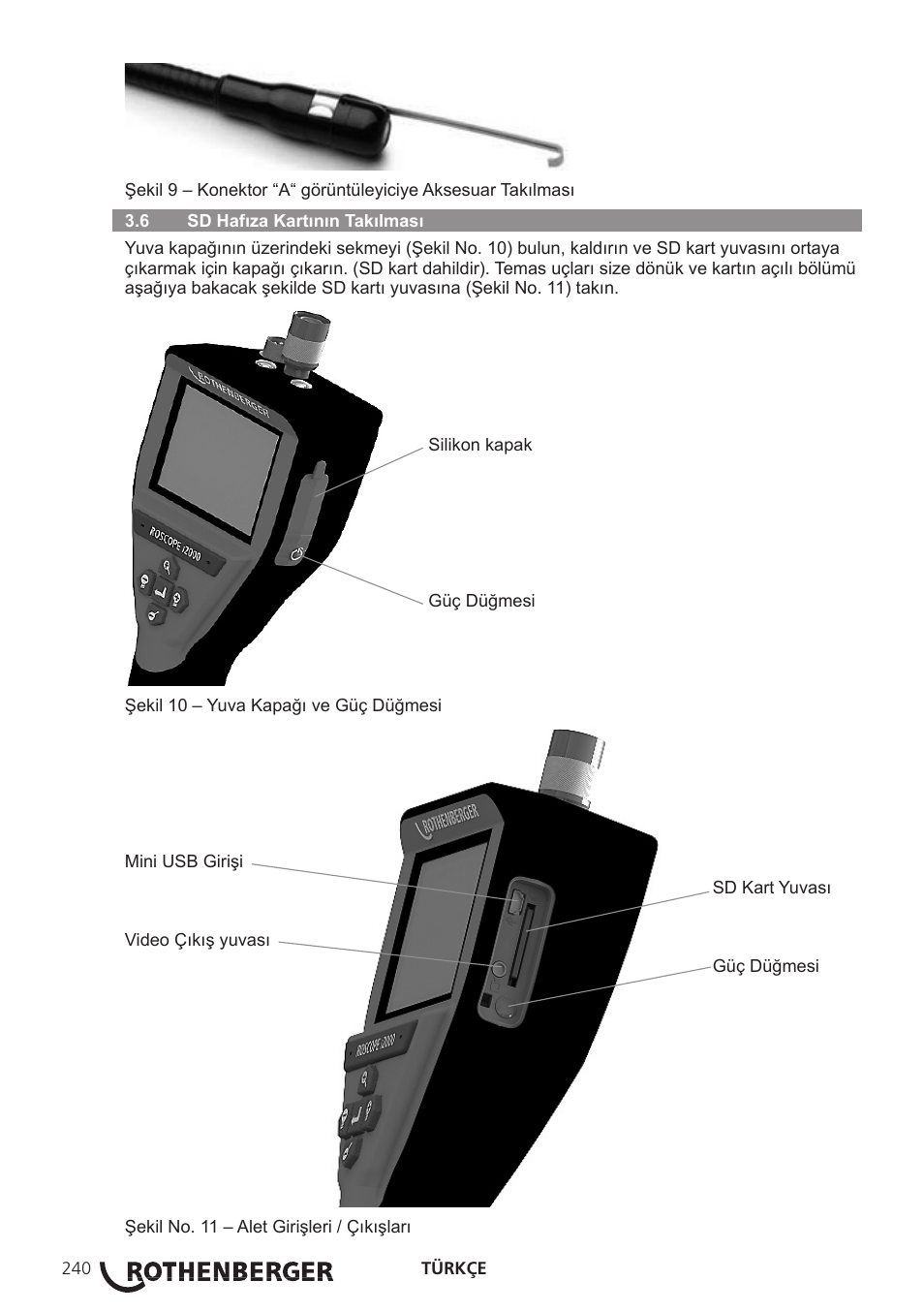 ROTHENBERGER ROSCOPE i2000 User Manual | Page 242 / 308