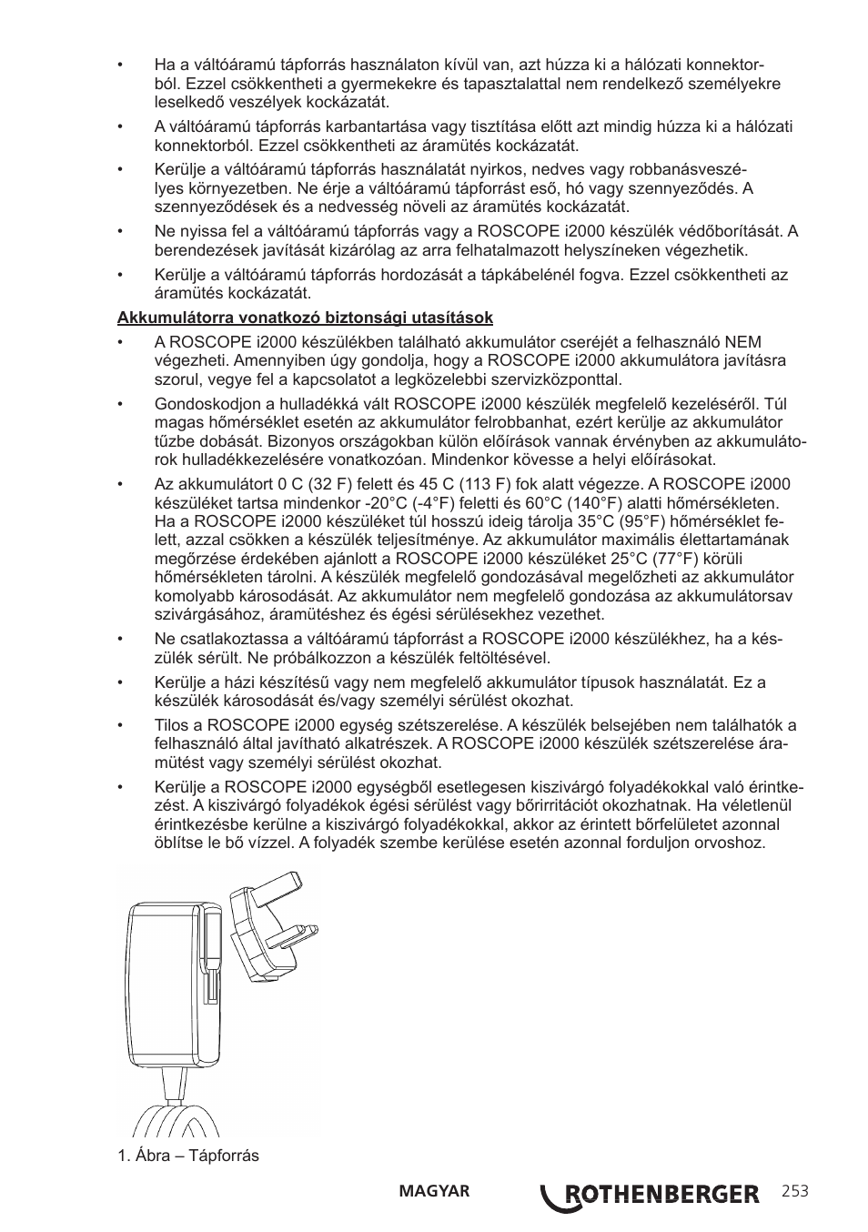 ROTHENBERGER ROSCOPE i2000 User Manual | Page 255 / 308
