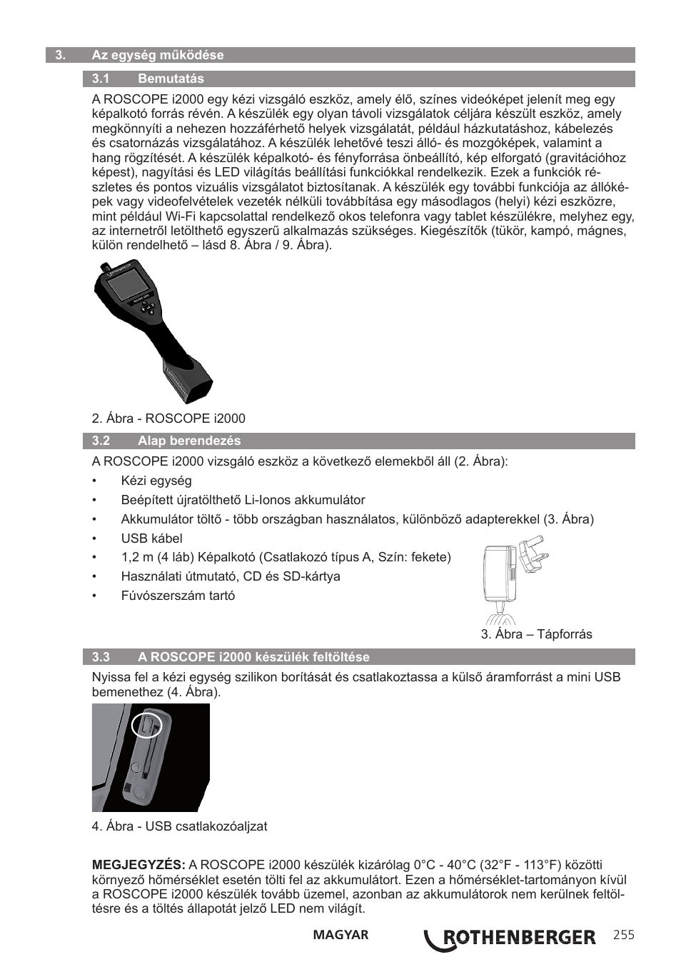 ROTHENBERGER ROSCOPE i2000 User Manual | Page 257 / 308