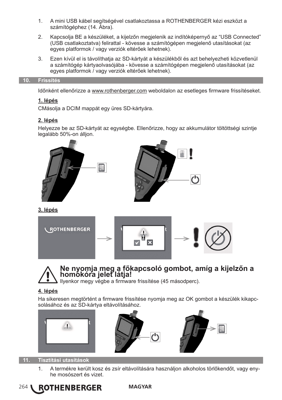 ROTHENBERGER ROSCOPE i2000 User Manual | Page 266 / 308