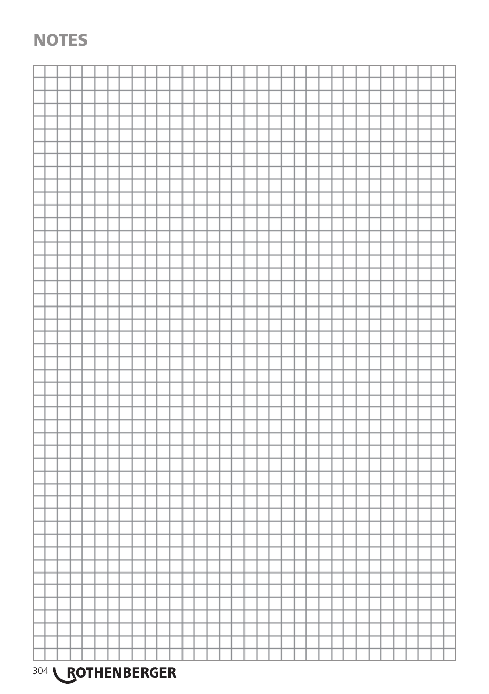 ROTHENBERGER ROSCOPE i2000 User Manual | Page 306 / 308