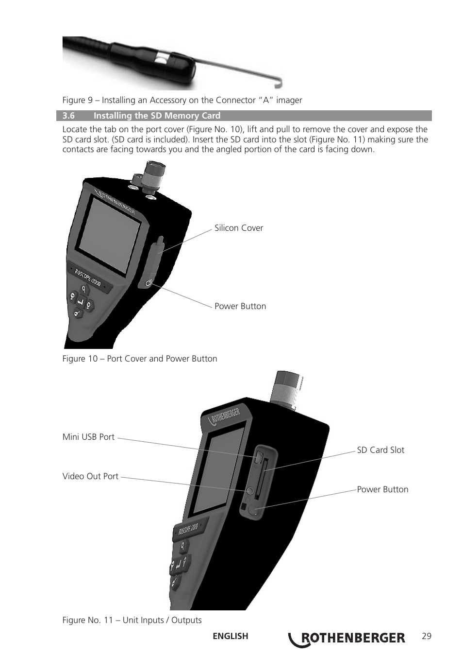 ROTHENBERGER ROSCOPE i2000 User Manual | Page 31 / 308