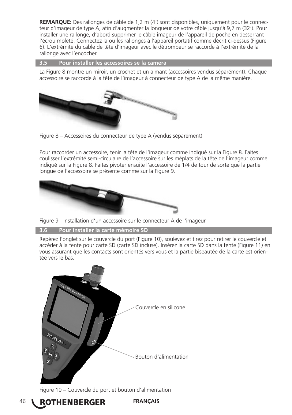 ROTHENBERGER ROSCOPE i2000 User Manual | Page 48 / 308